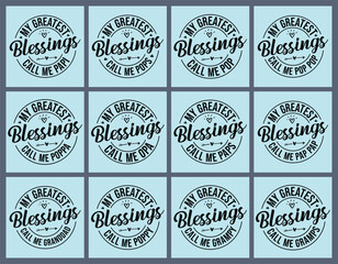 My greatest blessing call me grandad