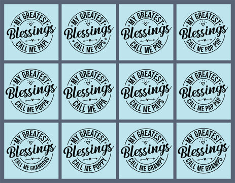 My greatest blessing call me grandad