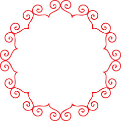 Beautiful flower art and mandala vector design