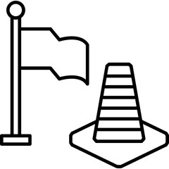 Jobsite Flag Icon
