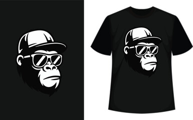 monkey cap tshirt