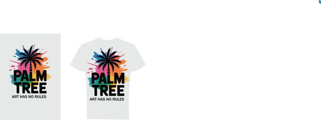 palm tree t-shirt