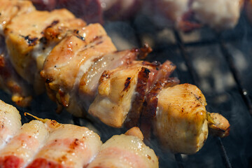 Skewer (Serbian: Raznjici) is a popular Serbian specialty of grilled meat, equivalent of the Greek souvlaki and Turkish şaşlık.
