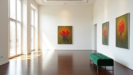 Fototapeta premium interior of a modern house