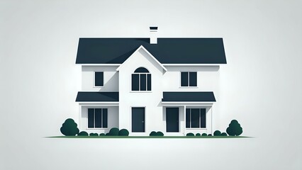 vector illustration of a house