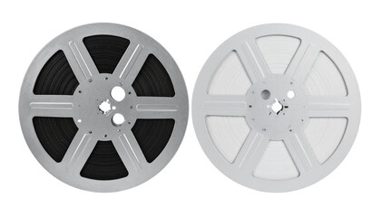 Obraz premium film reel isolated on white