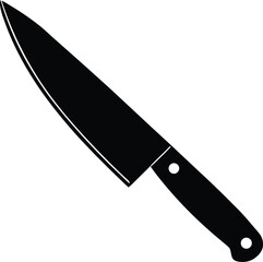 chef s knife on white background  .eps