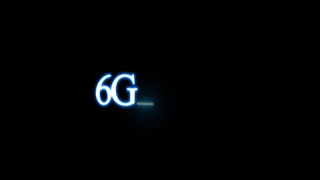 6G Logo Video, 6G Network Logo, Unique 6G Animation. Logo For Your Business on Abstract Technology background. Digital computer interface communication and ... - Powered by Adobe
