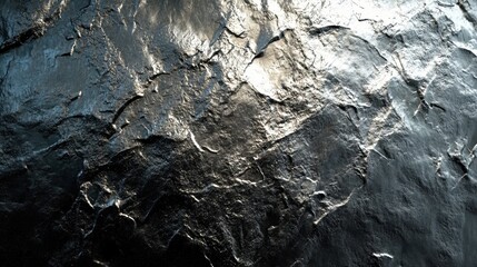 dark grey metallic rock texture