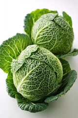 Fototapeta premium Fresh savoy cabbage