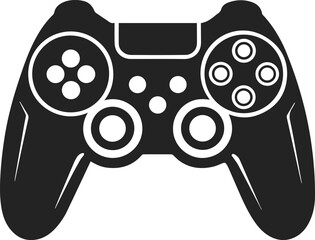 video game controller icon vector illustration silhouette