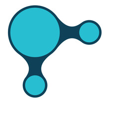 Metaball Circle Infographic