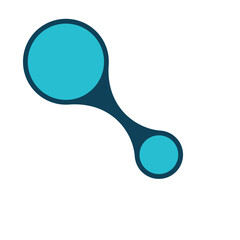 Metaball Circle Infographic