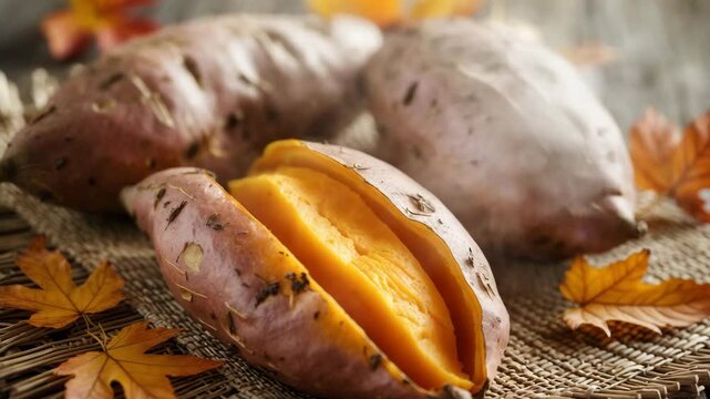 roasted sweet potatoes