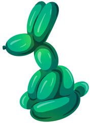 Balloon Rabbit shaped