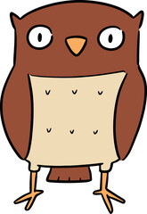 Illustration of owl
