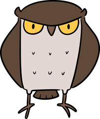 Illustration of owl

