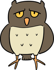 Illustration of owl
