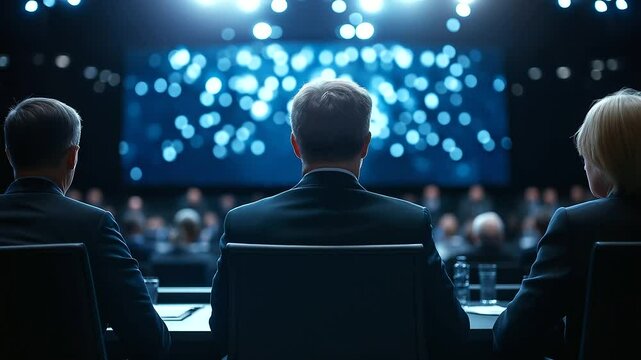 An international military conference featuring a European missile defense system as a key discussion point, symbolizing alliances and security concerns.