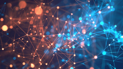 Journey Through the Data Stream: An Immersive Visual Representation of Information Flowing Through Digital Networks, Illuminated by Bright and Dynamic Light Trails.