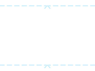 4:3 ロリィタ風のはしごレースのシンプルフレーム★PNG