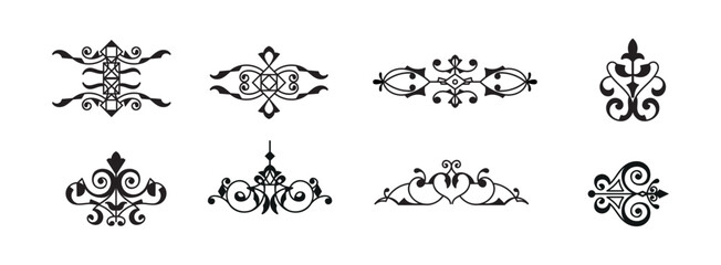 Fototapeta premium Mini ornaments Set