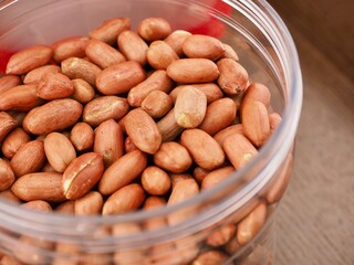 유기농 견과류 땅콩, 음식, 간식
