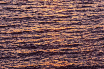 Water surface background of the ocean.