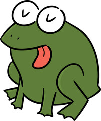 Illustration of frog
