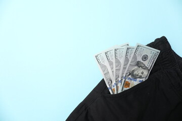 money in the form of a dollar