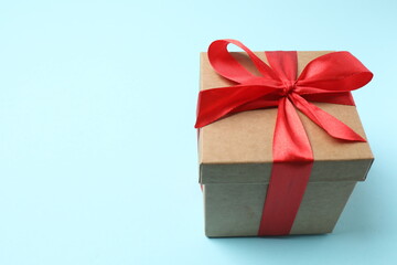 gift box with ribbon