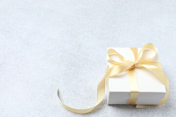 gift box with ribbon