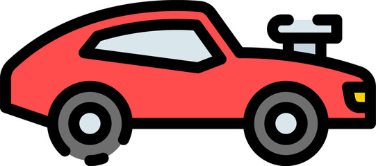 burnout illustration on a white background 