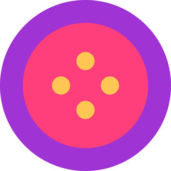 buttons illustration on a white background 