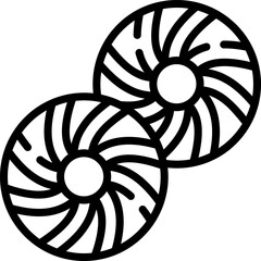 candy illustration on a white background    