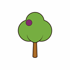 Fototapeta premium green apple tree