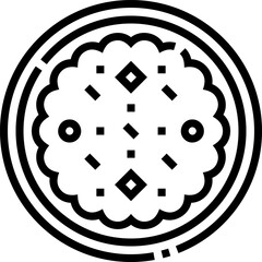 chimichurri illustration on a white background 