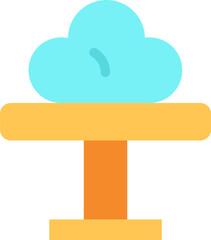 clay crafting illustration on a white background 