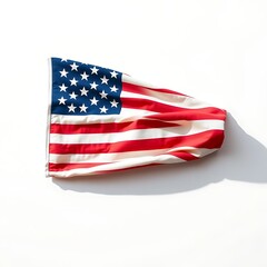 Obraz premium a folded American flag