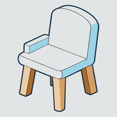 chair on a white background