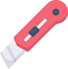 cutter illustration on a white background    
