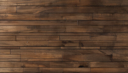 Naklejka premium Wooden wall. Wood texture. Wall panel made of boards. Wood background.