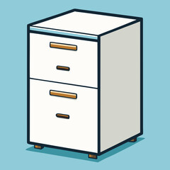 file cabinet with folders
