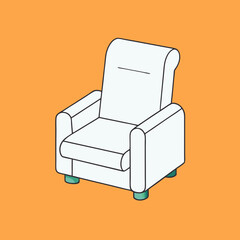 sofa and armchair