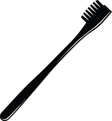 single toothbrush isolated on white 
