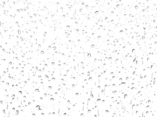 Abstract Water Droplets on a transparent background Seamless Texture 