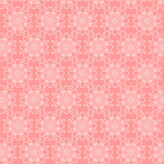Pastel pink pattern design background 