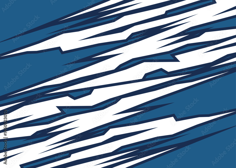 Poster abstract background with seamless sharp and slash line pattern