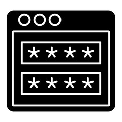 Web Password icon