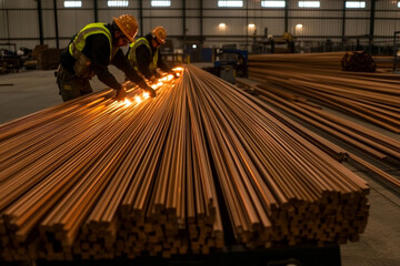 CNC machine precisely cuts metal in workshop, showcasing modern manufacturing techniques